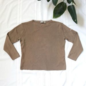 Shaver Lake brown thermal long sleeve